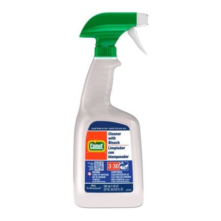 Procter & Gamble Comet Cleaner with Bleach, 32 oz. Trigger Spray Bottle, 8 Bottles - 02287 PGC 02287